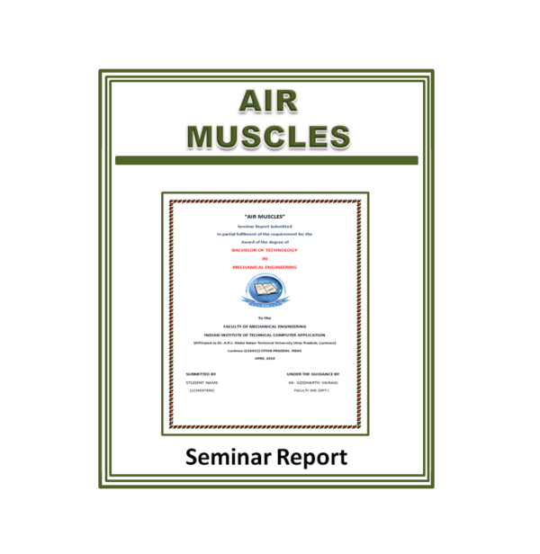 Air Muscles Seminar Report