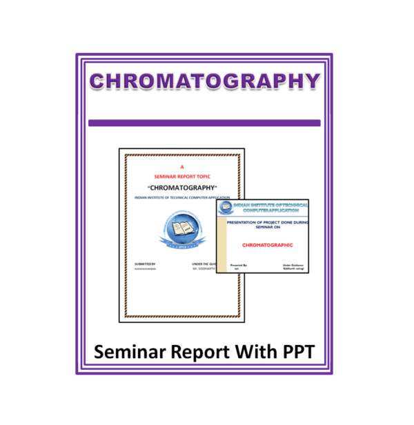 Chromatography Seminar Report With PPT