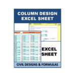 Column Design Excel Sheet with Shortcut Key's (Based on IS Code)