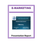 E Marketing Seminar Report with PPT