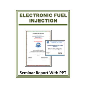 Electronic Fuel Injection Seminar Report with PPT