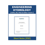 Engineering Hydrology Short Note