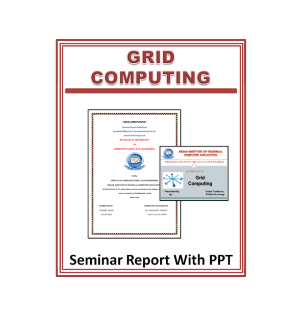 Grid Computing Seminar Report With PPT
