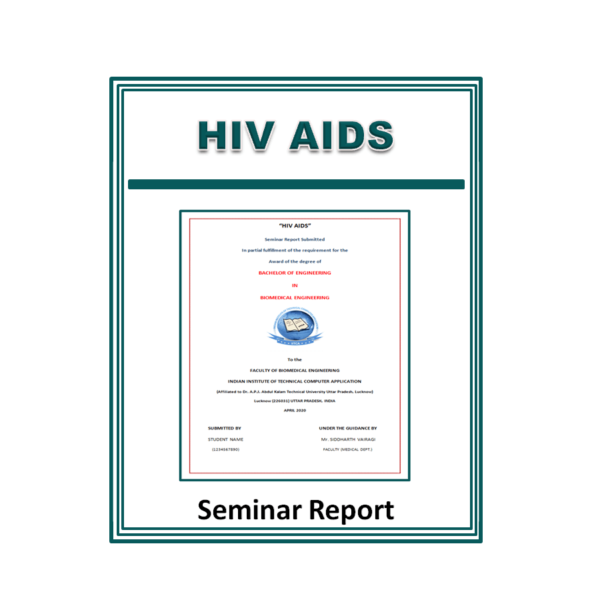 HIV-AIDS Seminar Report