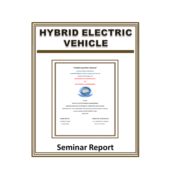 Hybrid Electric Vehicle Seminar Report