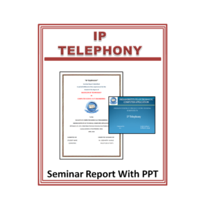 IP Telephony Seminar Report With PPT