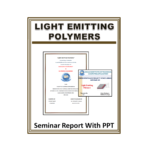 Light Emitting Polymers Seminar Report With PPT