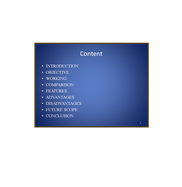 Low Cost Automatic Content PPT