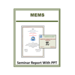 MEMS Seminar Report with PPT