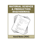 Material Science & Production Engineering Free  Hand Note