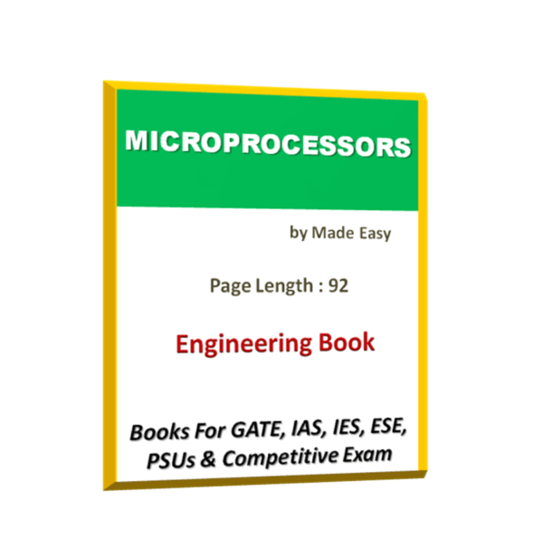 Microprocessors TextBook By Made Easy