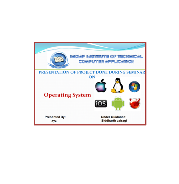 Operating System PPT