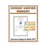 Ovonic Unified Memory Seminar Report With PPT