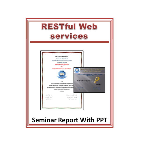 RESTful Web services Seminar Report with PPT