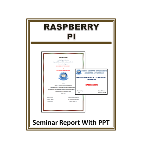 Raspberry Pi Seminar Report With PPT