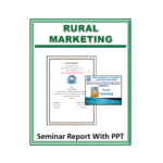 Rural Marketing Seminar Report with PPT