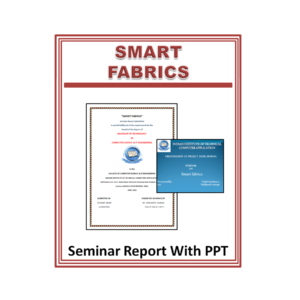 Smart Fabrics Seminar Report With PPT