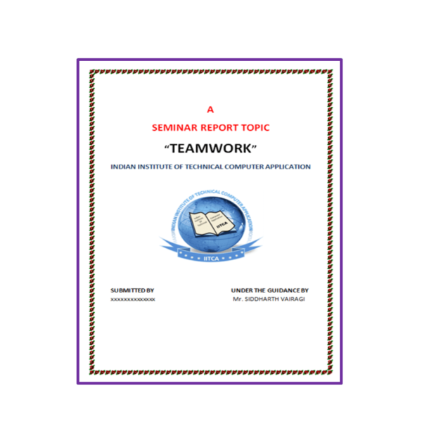 Teamwork Seminar Report