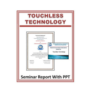 Touchless Technology Seminar Report with PPT