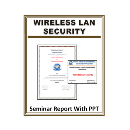 Wireless Lan Security Seminar Report With PPT