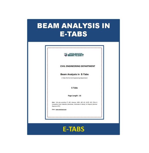Beam Analysis in E Tabs