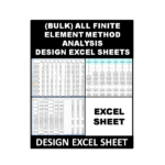 (Bulk) All Finite Element Method Analysis Excel Sheets