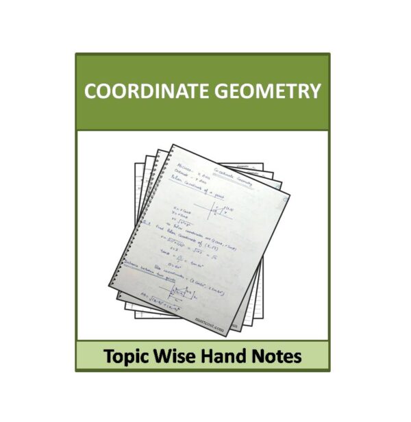Coordinate Geometry Hand Note