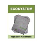 Ecosystem Biology (Free) Hand Note