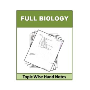 Full Biology handwritten notes by -devesh mishra.