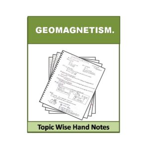Geomagnetism