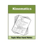 Kinematics Physics Hand Note