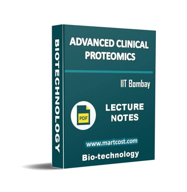 Advanced Clinical Proteomics 1