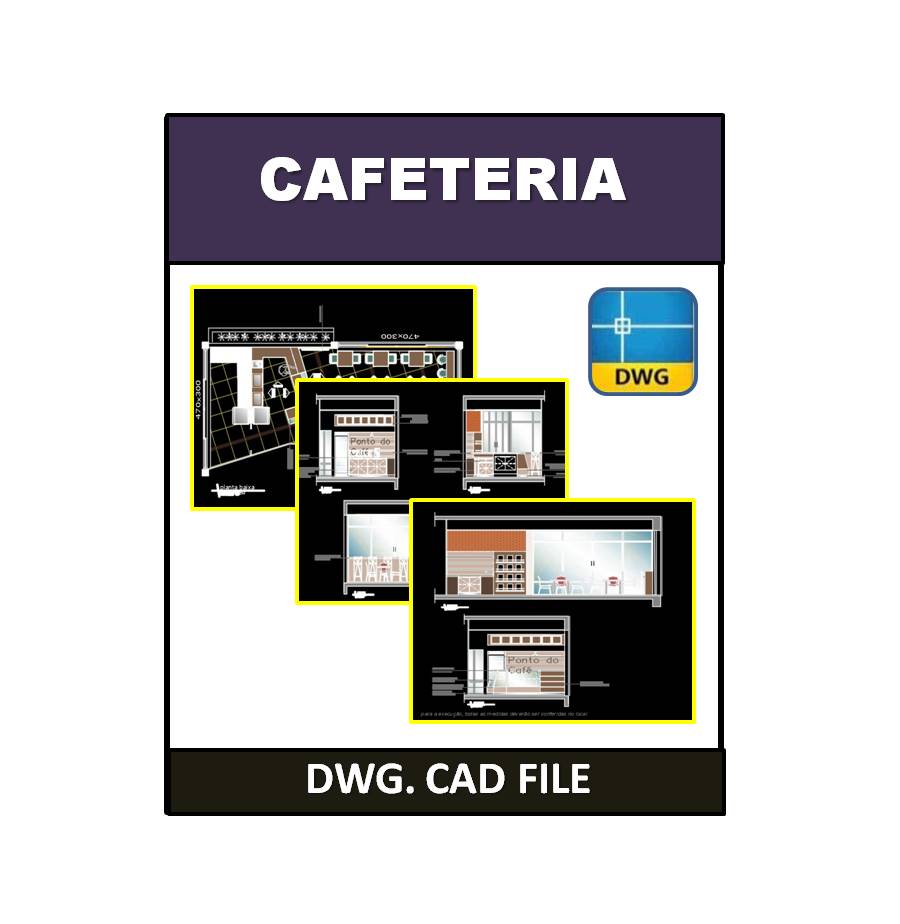 Cafeteria dwg CAD File | Digital Education : 