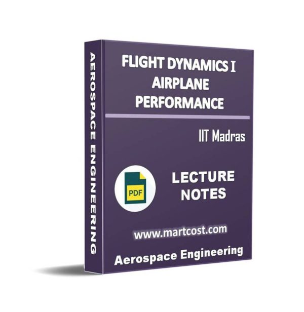 Flight dynamics I - Airplane performance 1