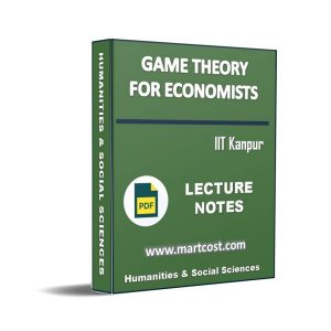 Game Theory for Economists
