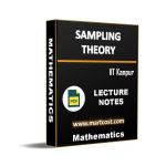 Sampling Theory Lecture Note