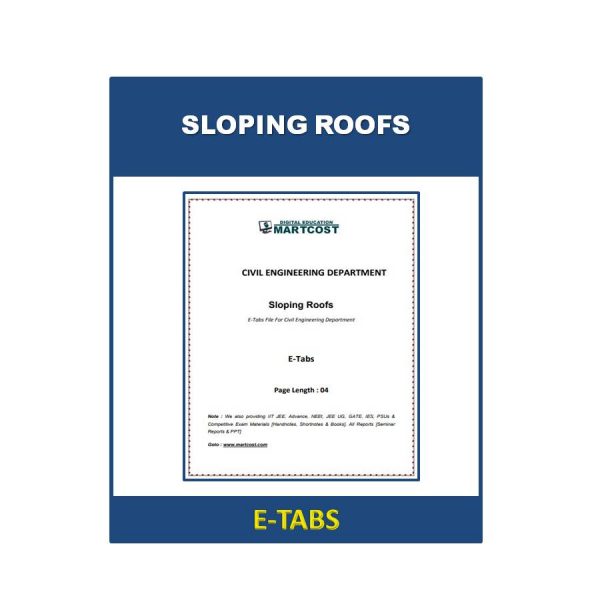 Sloping Roofs 1