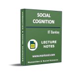 Social Cognition Lecture Note