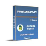 Superconductivity Lecture Note