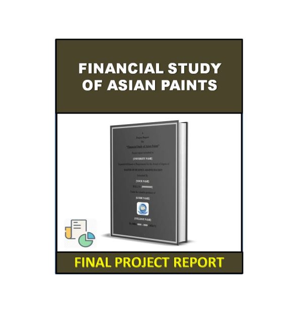 Financial Study of Asian Paints